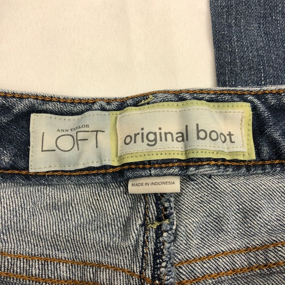 Ann Taylor LOFT Original Boot Jeans, Size 8P - Picture 6 of 7
